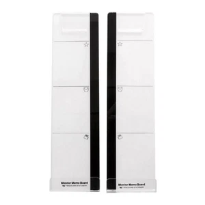 2 Pcs Seitenwand Des Computers Papierhalter Für Computermonitore - Bild 1 von 12