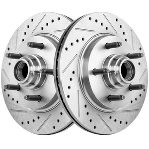 Front Brake Disc Rotors For Ford F150 F-150 Heritage Lincoln Blackwood RWD 5Lugs - Picture 1 of 18