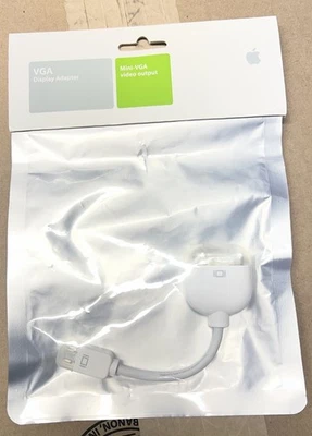 NEW Mini VGA to VGA Adapter for Apple iBook eMac Powerbook Display 603-0607 - Image 1 of 3