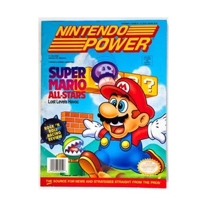 Nintendo Nintendo Pow #52 "Super Mario All-Stars, Rock 'N Roll Racing, Mag VG - Picture 1 of 2