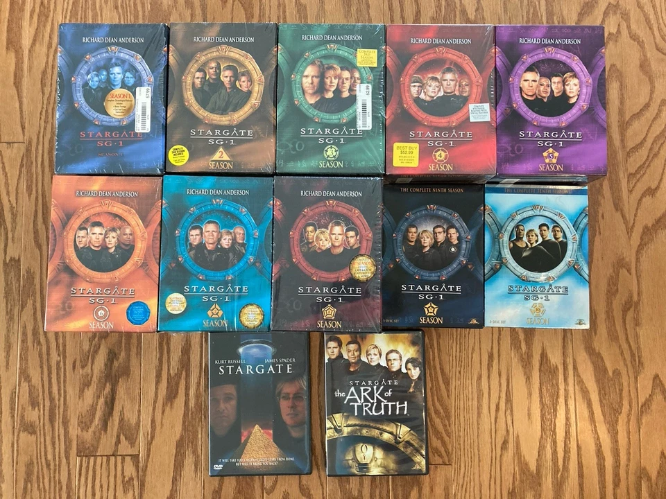 STARGATE SG-1 Complete Series Plus Ark Of Truth & Original Movie DVDs - Image 1 of 4