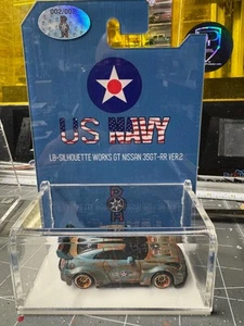 1:64 Chase LB-Silhouette Works GT Nissan 35GT-RR Ver.2 - Acrylic Case 2 of 2 USN - Picture 1 of 5