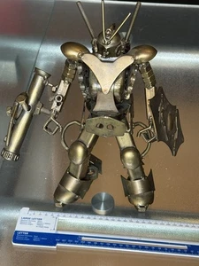 UNIQUE "Gundam" Transformer-Style Articulated Figurine Collectible Mecha Warrior - Picture 1 of 20