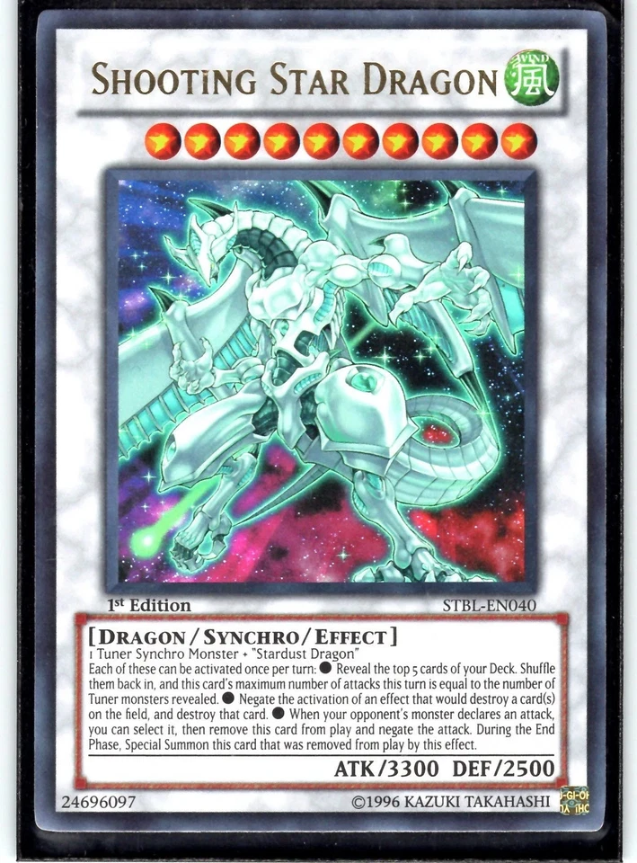 Shooting Star Dragon Ultra Rare Starstrike Blast 1st Edition STBL-EN040 NM - Image 1 of 1