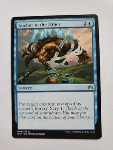 MTG Magic The Gathering Card Anchor to the Æther Sorcery Blue Magic Origins 2015 - Picture 1 of 2