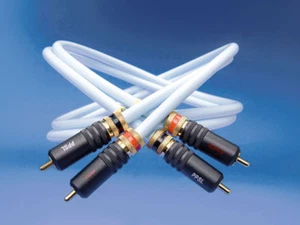 Supra Cables EFF-ISL, Cinch Kabel, 2 x 0,5m mit PPSL Stecker - Bild 1 von 2