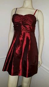 XXI Junior nass glänzend rot sexy Größe S/P wunderschön Party Gala Abschlussball Hochzeit jugendlich - Bild 1 von 6