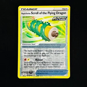 Rapid Strike Scroll of the Flying Dragon Reverse Holo 153/203 Evolving Skies - Picture 1 of 2