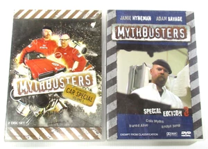 Myth Busters Car Special Vol. 1 2008 and Special Edition 3 2003 DVDs E PAL R4 - Picture 1 of 10