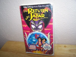 DISNEY THE RETURN OF JAFAR VHS 1994  - NEW & SEALED - Imagen 1 de 5