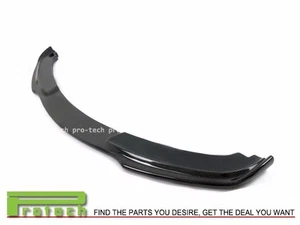 HM Style Carbon Fiber Bumper Lip fit 2005-2008 BMW E90 328i 335i Standard Bumper - Picture 1 of 1