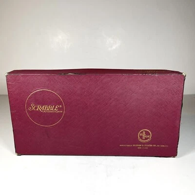 Vintage Selchow & Righter SCRABBLE Board Game - Complete!!! - Image 1 of 4
