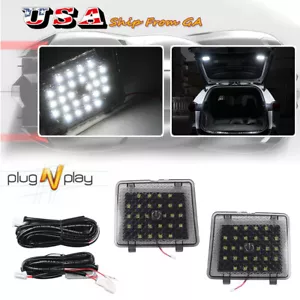 Kit de 2 luces de techo LED blancas interiores para maletero carga para Toyota RAV4 2019-2021 - Imagen 1 de 11