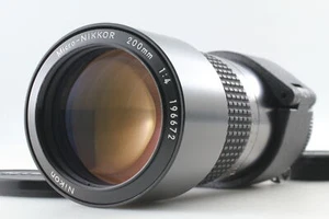 [Exc+5]Nikon Ai-s AIS Micro Nikkor 200mm f/4 IF MF Telephoto Lens from Japan - Picture 1 of 20