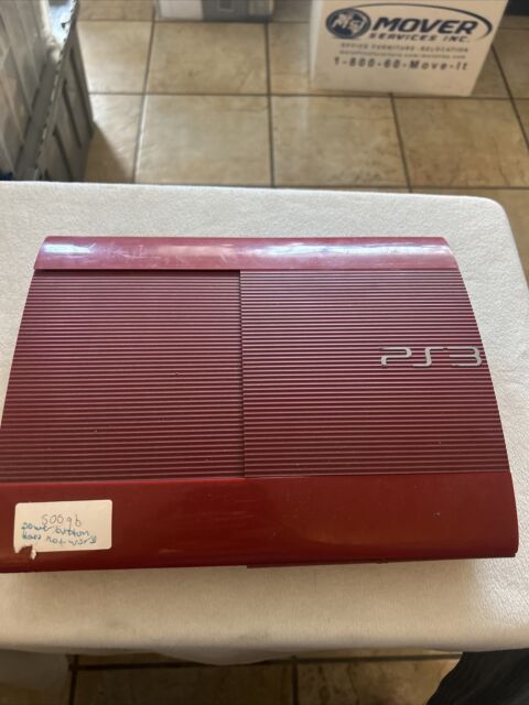 Restored Sony PlayStation 3 PS3 500GB Console Red (Refurbished