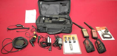 TWO Qualcomm GSP 1700 Satellite Phones W/Car Kit, Chargers, 4x Batteries, Etc. - Image 1 of 4