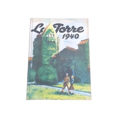 1940 La Torre San Jose State College SJSU Vintage Yearbook Seymour L. Hardcover  - Image 1 of 4