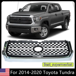 For 2014-2021 2020 Toyota Tundra Front Bumper Grille Grill Cement Honeycomb - Picture 1 of 9