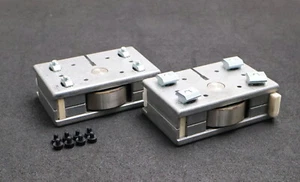 REXROTH 2x Stützlager LF20 MNR: 3842535665 Maße 135x85mm Profilnut 10mm - Picture 1 of 8
