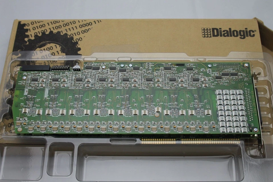 Dialogic PCI Rev. 2 Voice Proc Module 16-Port Interface Media Board PHONO0001 - Image 1 of 4
