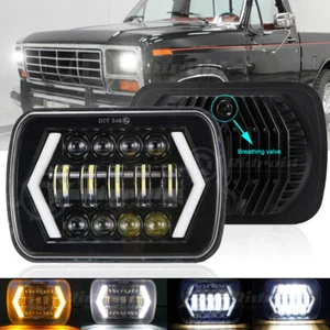 Faro LED de 105W 7X6"" 5X7"" DRL para F-250 F-450 F-550 Super Duty 99-2010 - Imagen 1 de 12