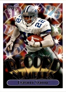 1999 Topps Chrome Record Numbers #RN3 Emmitt Smith - Picture 1 of 2