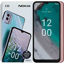 Nokia C32 4G/LTE Beach Pink 64GB + 4GB Dual-SIM Factory Unlocked SIMFree NEW