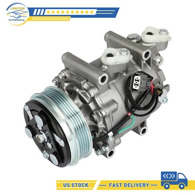 A/C AC Compressor Fits Honda Fit 1.5L 2009 2010 2011 2012 2013 - Image 1 of 4