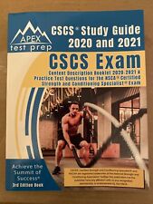 CSCS Study Guide 2020 and 2021: CSCS Exam Content Description Booklet 2020-2021