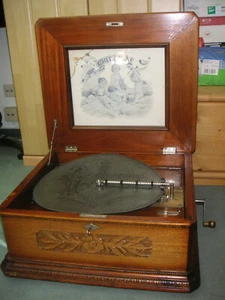 Criterion Kriterium music box disc 15.75" Regina Polyphon Kalliope Symphonion - Bild 1 von 12