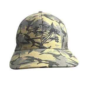 Gorra Patagonia Geodésica Camuflaje Pesca con Mosca Camionero - Algodón Orgánico Ajustable - Imagen 1 de 7