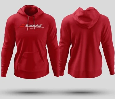 Sudadera con Capucha Babolat Tennis Runs In Our Blood Logo Divertida Talla S-3XL Hecha en EE. UU. Foto 1 de 2