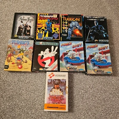 Commodore 64 Games - Multi Listing - Various Titles - Cardboard Large Box - Image 1 of 4