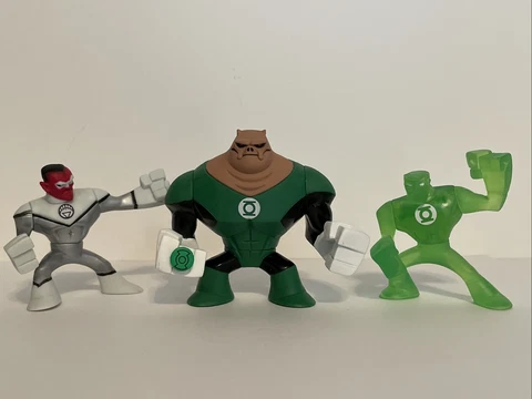 White Lantern Sinestro, Kilowog & Max Charge Hal Jordan Mini Figure 3-Pack Cover