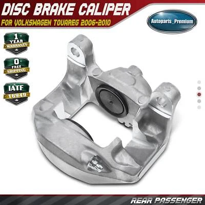 Pinza de freno de disco trasera derecha 1 pieza y pistón de aluminio para Volkswagen Touareg 06-10 Foto 1 de 4