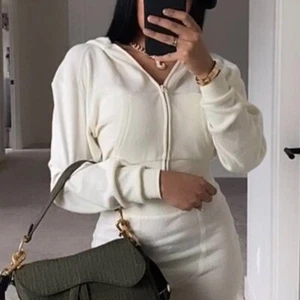 SKIMS waffle collection cream white two piece zip up hoodie and joggers set XXS - Picture 1 of 10