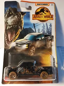 Jurassic World Dominion Mattel 2022 Matchbox 2015 Chevy Silverado Diecast (NWT) - Picture 1 of 8