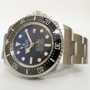Rolex Sea-dweller Deepsea James Cameron Blue Dial Stainless Steel Oyster 136660 - Picture 1 of 10