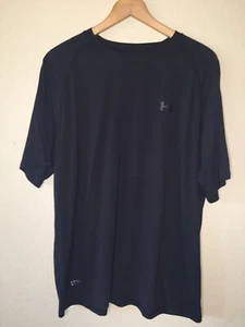 Top Under Armour Hombres Táctico Mangas Cortas Cuello Redondo Talla XL Negro - Imagen 1 de 5