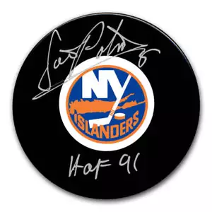 Denis Potvin New York Islanders HOF Autographed Puck - Picture 1 of 1