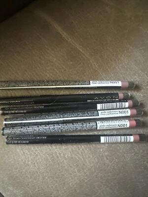 (5) Avon Glimmersticks Retractable Lip Liner  - PINK CASHMERE Discontinued - Image 1 of 3