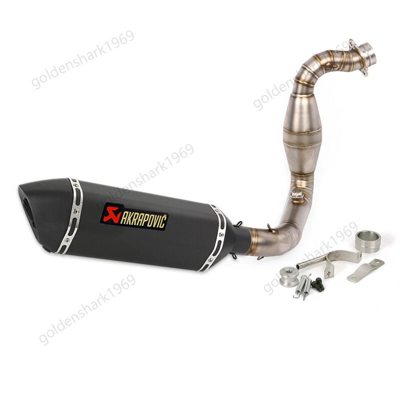 G310R 2016-2025 para BMW G310GS sistema de escape completo tubo de enlace delantero puntas silenciador Foto 1 de 4