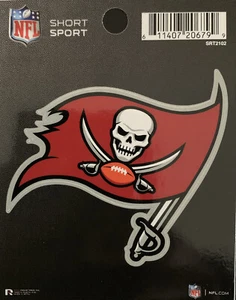 Die Cut Sport Short Sport Sticker 3.5”*4.5” Tampa Bay Buccaneers - Picture 1 of 1