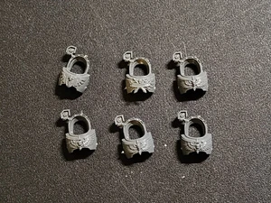Lotto Punte Armatura Piastra Anteriore Warhammer 40k Miniatura Angeli Oscuri Terminator, F152 - Foto 1 di 4