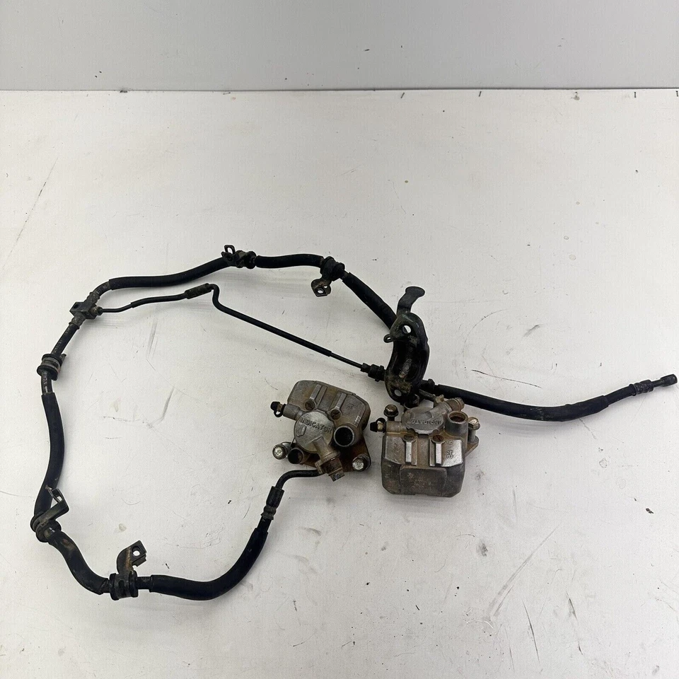 05-08 Honda Sportrax 400EX Trx400ex pinça de freio dianteiro mangueiras linhas MONTAGEM - Imagem 1 de 4