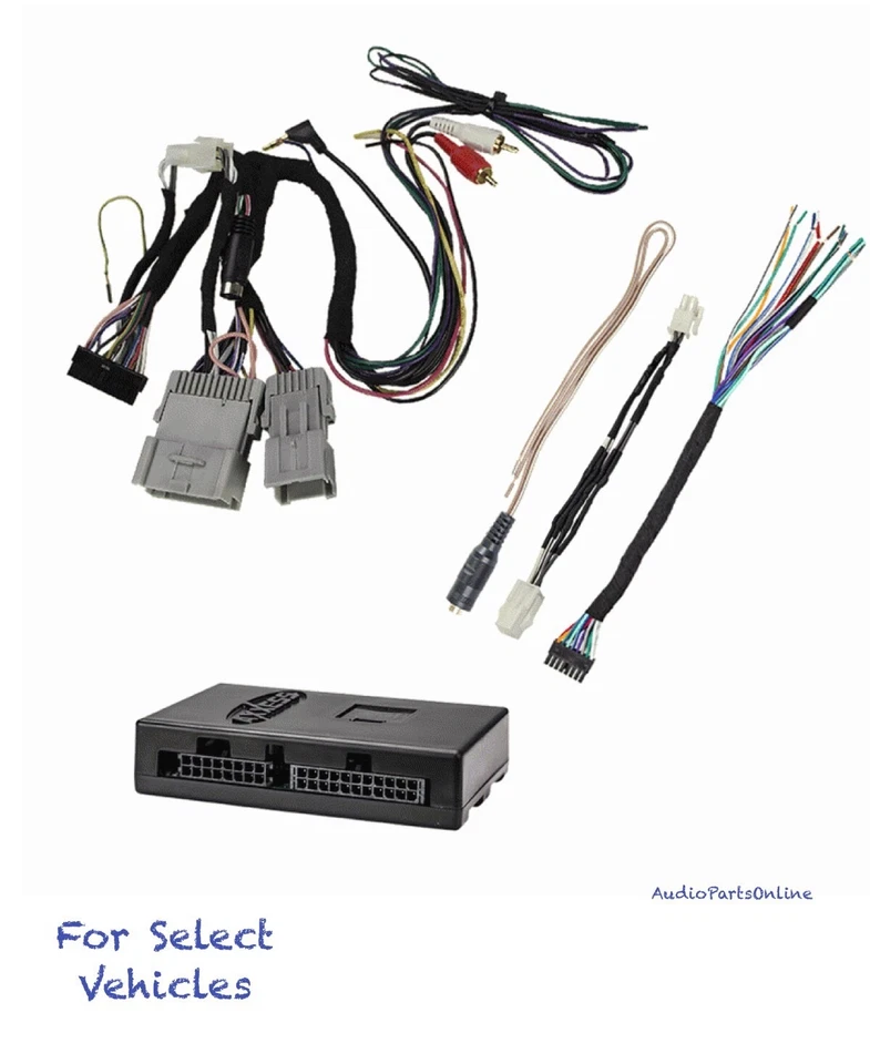 Interfaz de arnés de cables de repuesto para radio de coche GM OnStar/Bose/Chime/Volante Foto 1 de 1