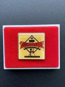 Vintage California Angels Baseball All Star Game Pin Fresh Eggs Advertising 1989 - Picture 1 of 3