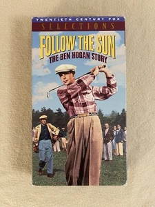 Follow The Sun - The Ben Hogan Story -VHS - Glenn Ford - Excellent Cond - V0 - Picture 1 of 6
