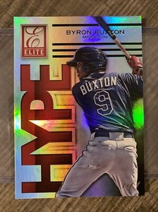 2015 Donruss Elite Byron Buxton Hype Black 1/1 RC #3 Minnesota Twins eBay 1/1