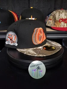 Exclusive New Era 59FIFTY Baltimore Orioles Fitted Hat Size 8 - Picture 1 of 6